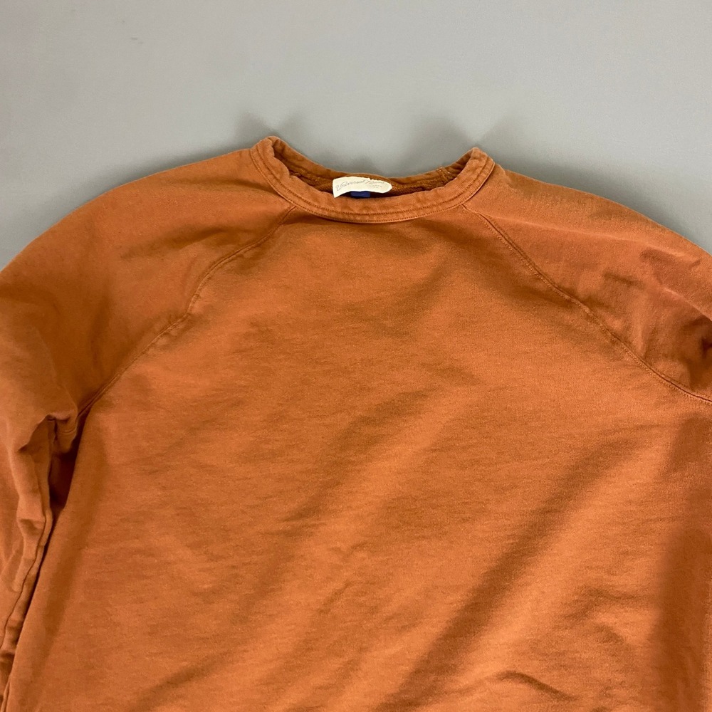 Universal Thread Sweatshirt Large Cropped Rust Or… - image 2